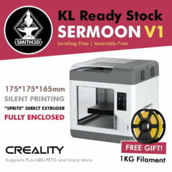 Creality sermoon v1 fully enclosed fdm 3d printer with factory-ready leveling and testing, silent printing