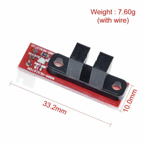 Optical endstop limit switch for 3d printer light control