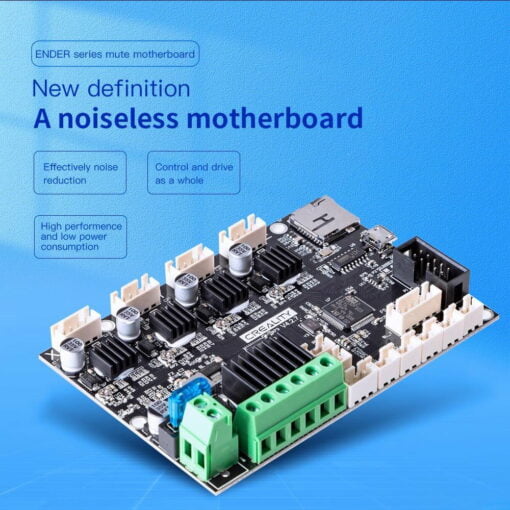 Creality 4.2.7 silent mainboard for ender 3 v2, ender 3 / 3 pro / 5 customized silent board, ender 3 silent mother board