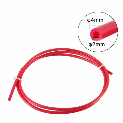 Ptfe teflon tube 2mm id x 4mm od for 1.75mm filament - 1meter for 1.75 filament bowden 3d printer
