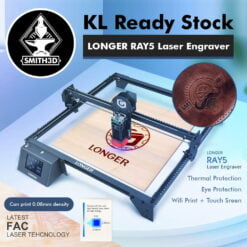 Longer ray5 laser engraver with compressed spot, 32-bit motherboard, eye protection, diy laser engraver 400x400mm