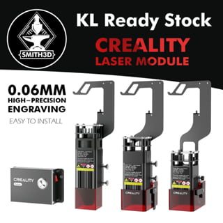 [new upgraded] creality laser engraving module kit for ender 3/5/6 cr10 series 12/24v 3d printer 1600mw 4000mw