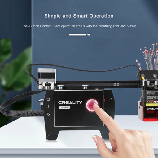 Creality laser engraving machine cv-01 pro industrial quality meticulous engraving supports multiple material