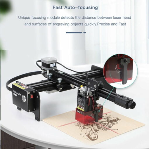 Creality laser engraving machine cv-01 pro industrial quality meticulous engraving supports multiple material