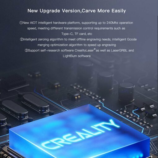 Creality laser engraving machine cv-01 pro industrial quality meticulous engraving supports multiple material