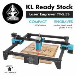 Twotrees tt-5.5s laser 40w engraver machine laser engraving cutting machine compressed spot ld+fac laser marking totem s