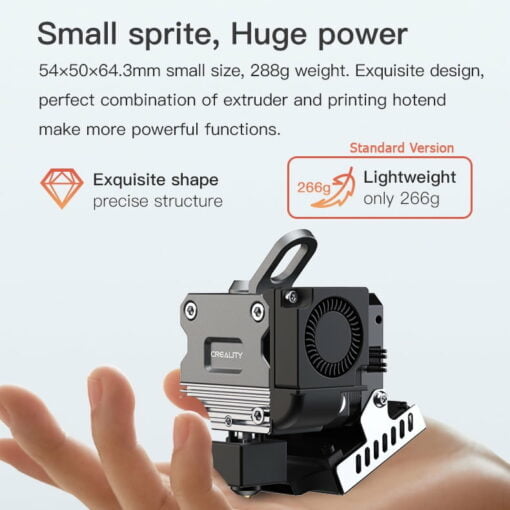 Creality sprite extruder standard / pro replacement 300℃ high temperature | full metal for ender 3 s1/ s1 pro/ smart pro