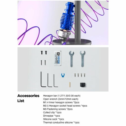 Phaetus dragonfly hotend bmo bimetal art design for bowden extruder vs v6 hotend 3d printer parts to ender 3 prusa