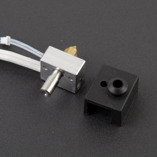 Heating block kit for creality ender 3 s1 series / cr10 smart pro / sermoon v1 heatbreak thermistor heater silicone sock