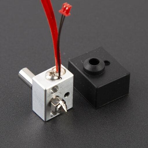 Heating block kit for creality ender 3 s1 series / cr10 smart pro / sermoon v1 heatbreak thermistor heater silicone sock