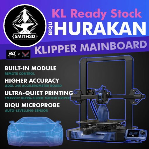 Biqu hurakan diy 3d printer | bigtreetech m4p+cb1 | out-of-the-box klipper printer | biqu microprobe