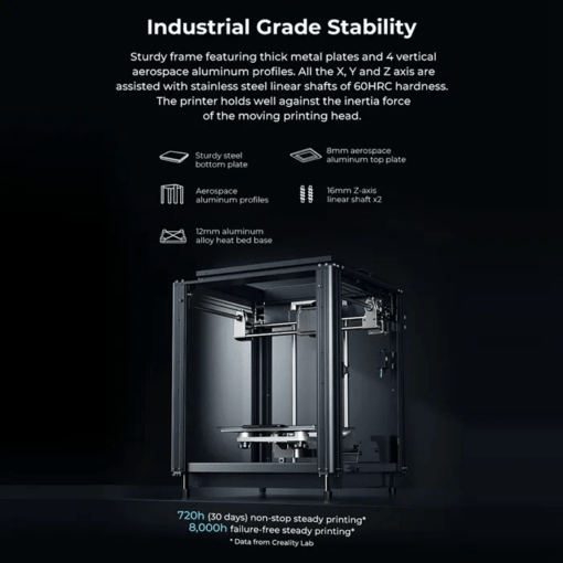 Sermoon d3 3d printer creality fully enclosed 3d printer 300*250*300mm large building size built-in camera 14 filament
