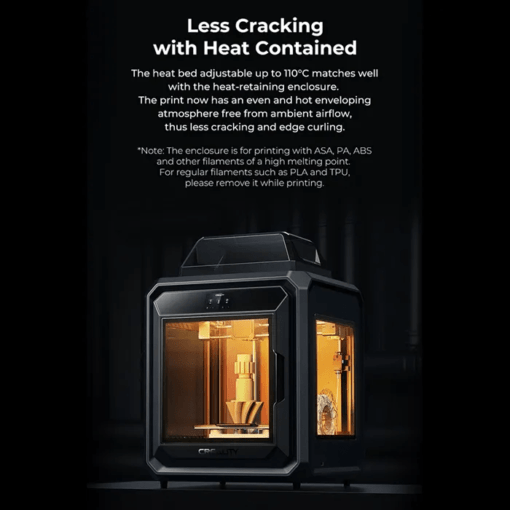 Sermoon d3 3d printer creality fully enclosed 3d printer 300*250*300mm large building size built-in camera 14 filament