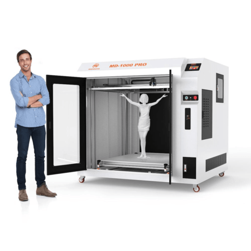 Mingda md-1000 pro 1000*1000*1000mm industrial fdm 3d printer | prototype | corexy | high precision | stable printing | enclosed printer