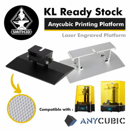 Anycubic build plate printing platform | photon m3 | photon m3 max | laser engraved platform | platform module