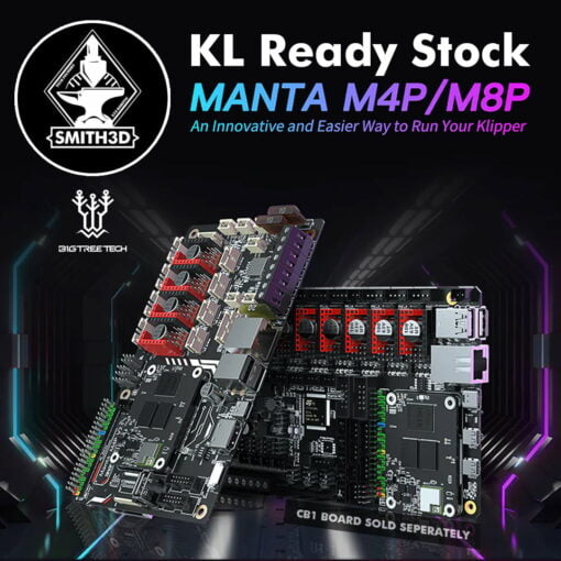 Bigtreetech btt manta m8p | m4p mainboard tmc2209 32bit with cb1 v2.1 for klipper raspberry pi cm4 voron v0 ender 3