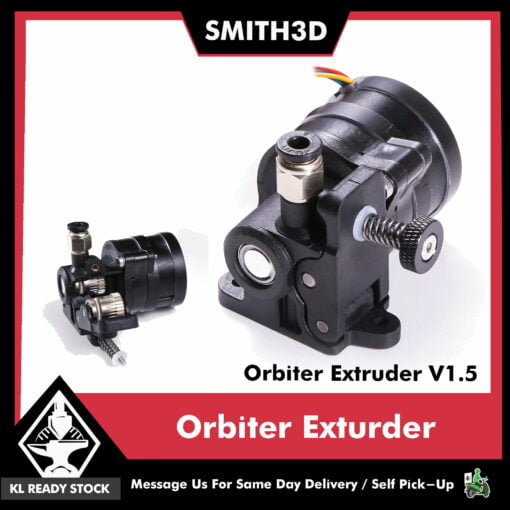 Genuine orbiter extruder v1.5 v2.0 full version with motor by ldo for voron compatibility dde-o pla pei tpu abs - orbiter v1.5