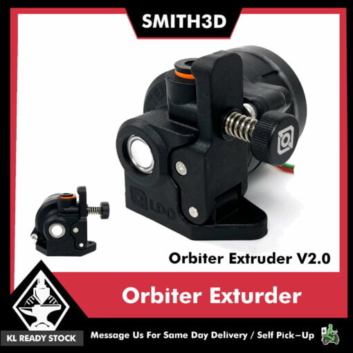 Genuine orbiter extruder v1.5 v2.0 full version with motor by ldo for voron compatibility dde-o pla pei tpu abs - orbiter v1.5