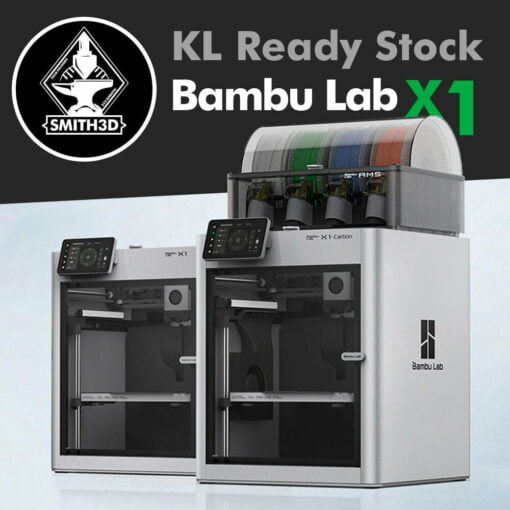 Bambu lab x1 series  x1-carbon combo ams fully automatic leveling high speed multicolor support 16 color 3d printer fdm