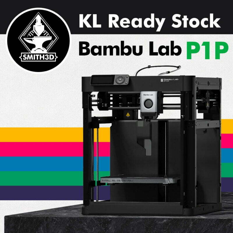 Bambu Lab P1P Customizable 3D Printer With Insane Speed Similar to