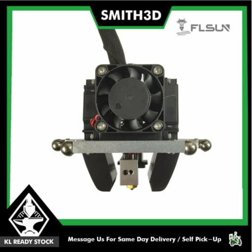 Flsun effector hotend 3d printer fl sun super racer v400 heatblock volcano heatsink thermistor heater catridge