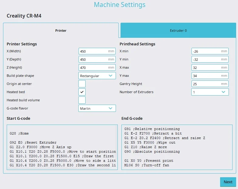 Cr m4 cura profile & tips for using cura slicer and creality slicer Cr m4 cura profile & tips for using cura slicer and creality slicer