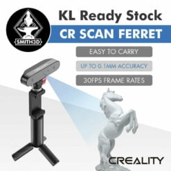 Creality cr-scan ferret 3d scanner portable handheld 0.1mm high precision 30fps quick scanning 2023
