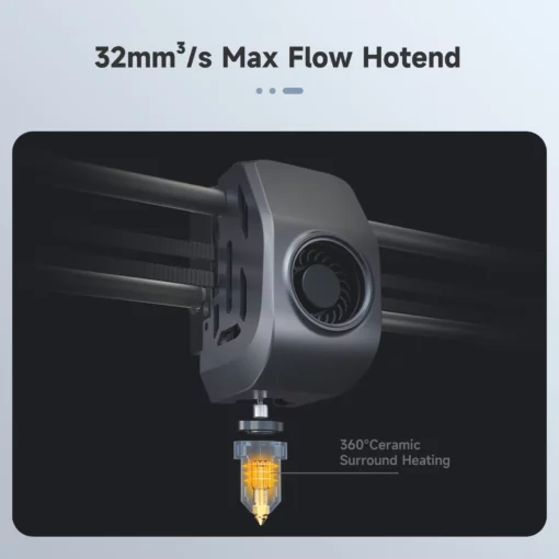 Creality k1 3d printer upgrade with 600mm/s printing speed 300°c high-temperature direct extruder bambulab alternative