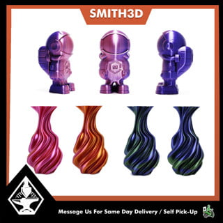 Smith3d dual-color pla filament silk quantum pla  1kg /spool 1.75mm for 3d printer multi color
