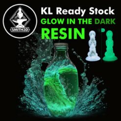 [new arrival] glow in the dark 3d 405nm resin -1kg elegoo saturn creality anycubic mono x photon m3 phrozen mega