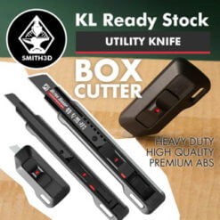 Ultra sharp utility knife high quality for box opener black pocket 3d printer