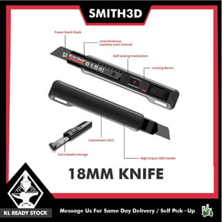 Ultra sharp utility knife high quality for box opener black pocket 3d printer