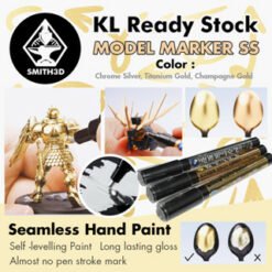 Ray studio model super plating gold gundam marker metallic colored painting pen for chrome coating on gundam figures.