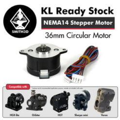 Nema 14 36mm 1.8° round pancake alternative stepper motor for ldo orbiter / sherpa mini / hgx lite / hgt / voron