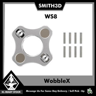 Custom nf wobblex ws8 / ws12 / ws16 coupling for 3d printer z-axis t8 prevent z bending rod upgrade leadscrew