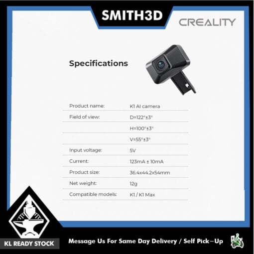 Creality k1 ai camera (draft)
