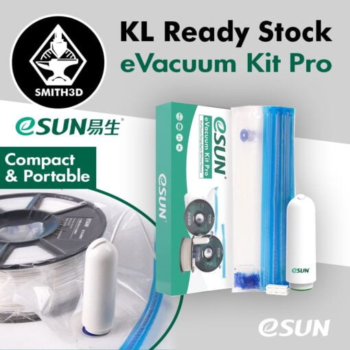 Esun evacuum kit pro sealing bags dust proof humidity resistant for keeping filament dry, 10 vacuum bags/kit