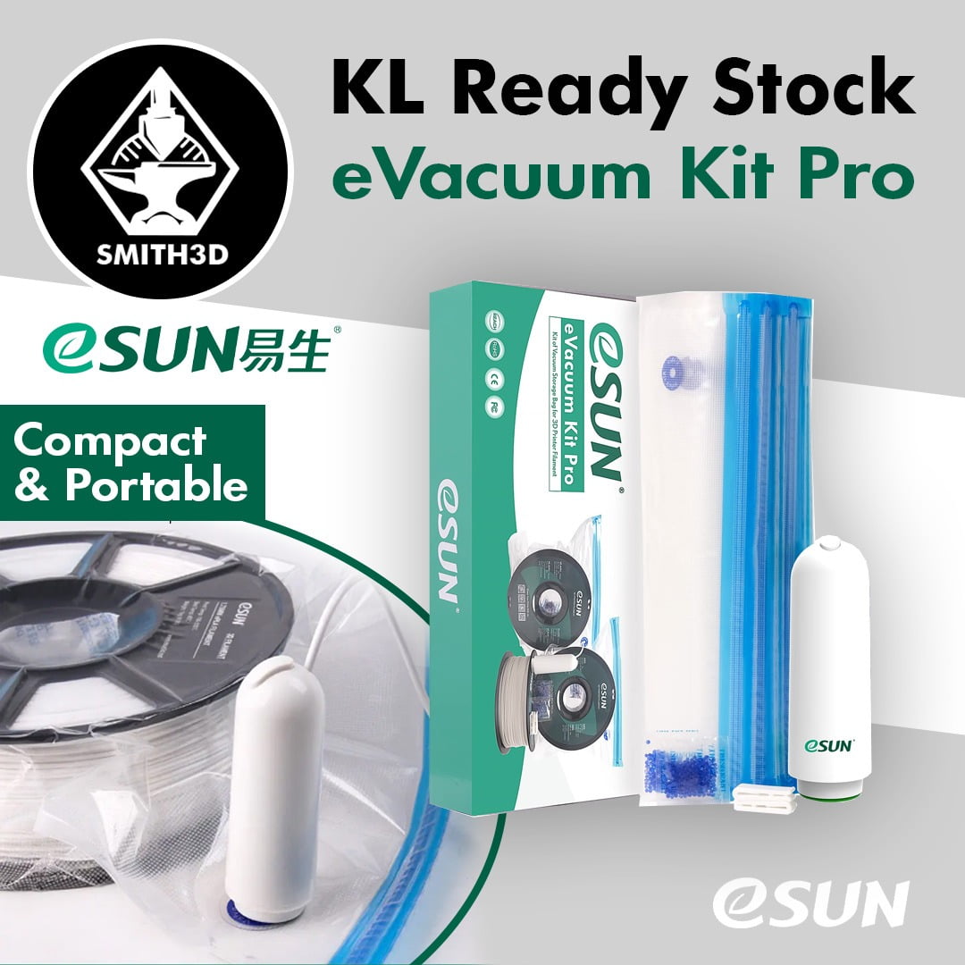 eSUN eVacuum Kit – 3D Printing Filament Storage & Keep Dry