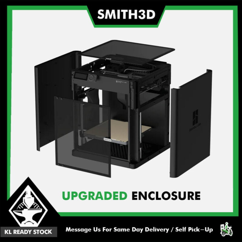 Bambu Lab P1S Series Combo 3D Printer Fully Automatic Leveling, High