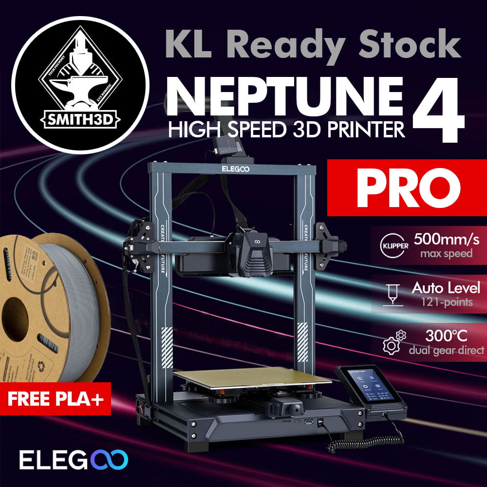 【Pre-owned】ELEGOO Neptune 4 Pro FDM 3D Printer
