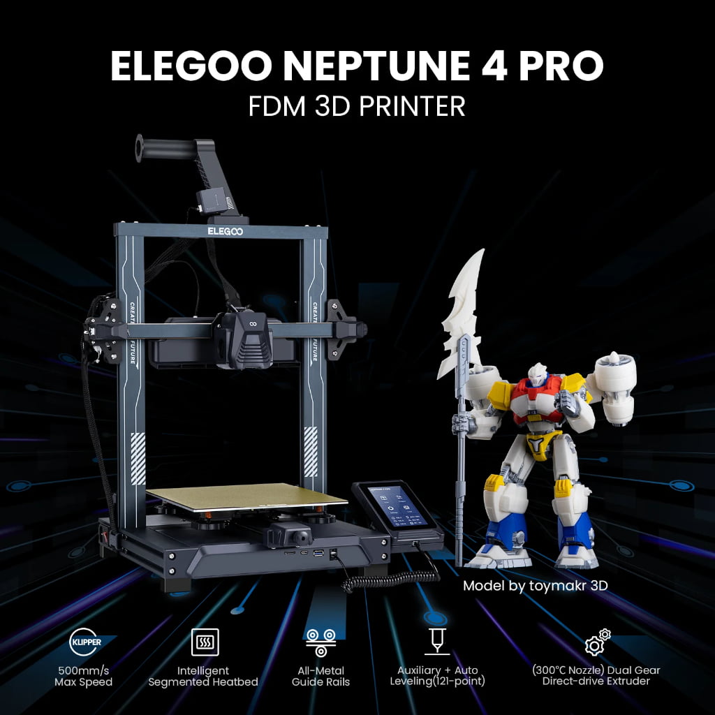 Elegoo Neptune 4 Pro 3D printer review
