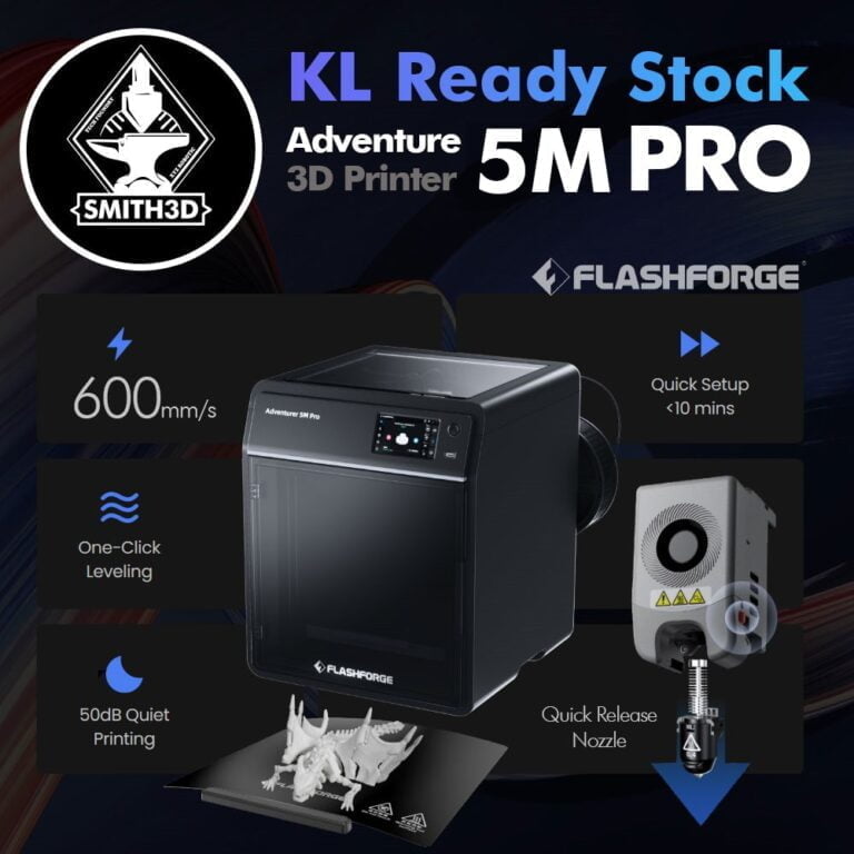 Adventurer 5M Series 5M/5M Pro 3D Printer Auto Leveling Low