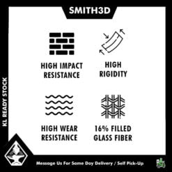 Esun epla gf natural, pla glass fiber filament, 1.75mm 1kg, high impact resistance high wear resistance strong pla