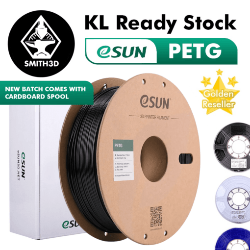 Esun petg filament - 1kg 1.75mm, high-quality petg for 3d printing