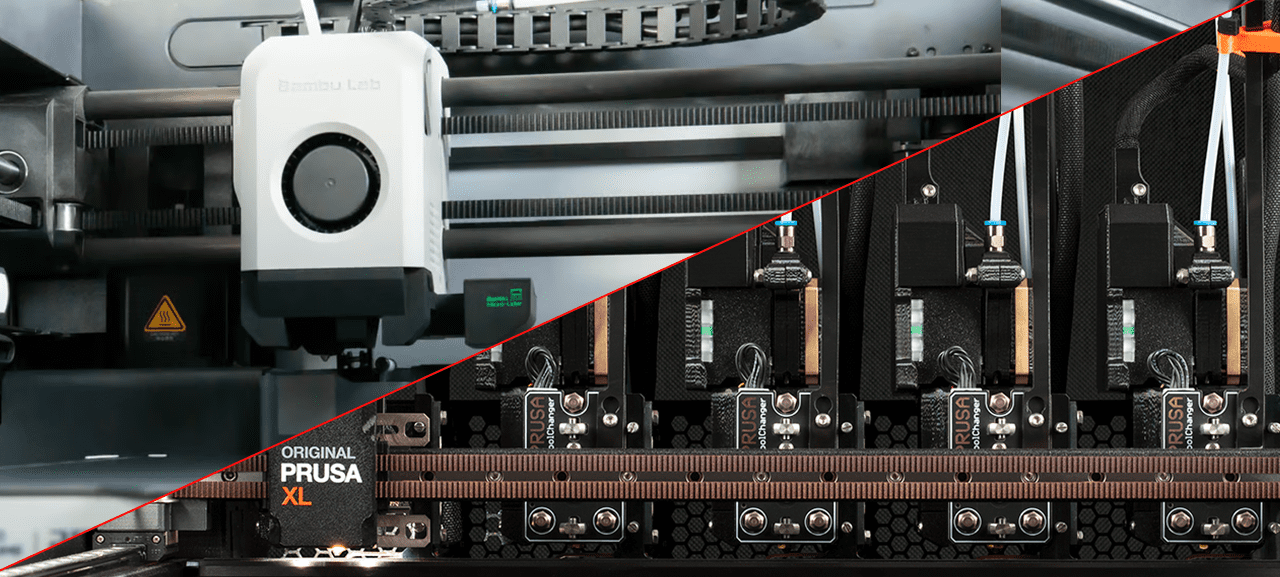 Multi-Material 3D Printer vs Multi-Colour 3D Printer Simplified 4 vsdsvaa