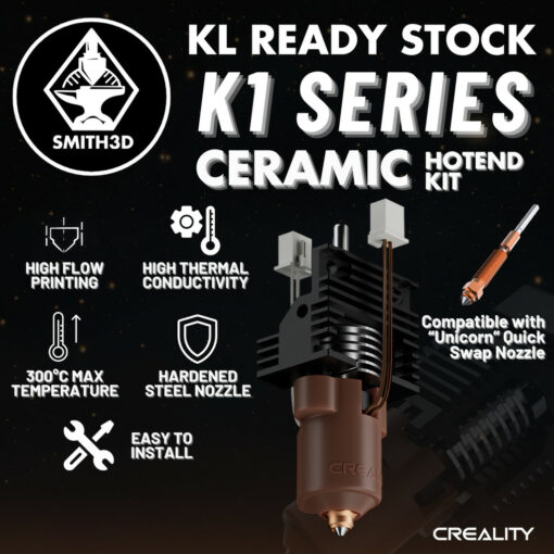 Creality K1 Ceramic Hotend Kit for K1 Series