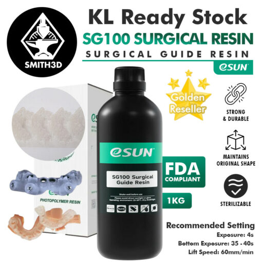 eSun SG100 Surgical Guide Resin 1kg 405nm