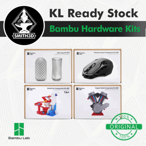 Bambu Lab DIY Hardware Kits - Kit-Friendly 3D Model Project Kit with Original Accessories