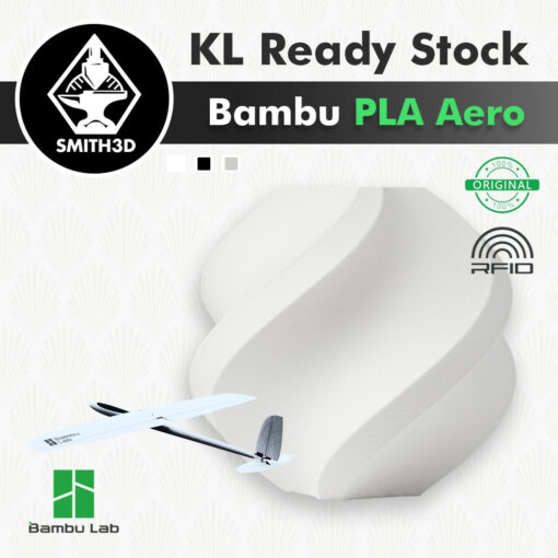 Bambu Lab PLA Aero Filament 1kg 1.75mm, Lightweight PLA
