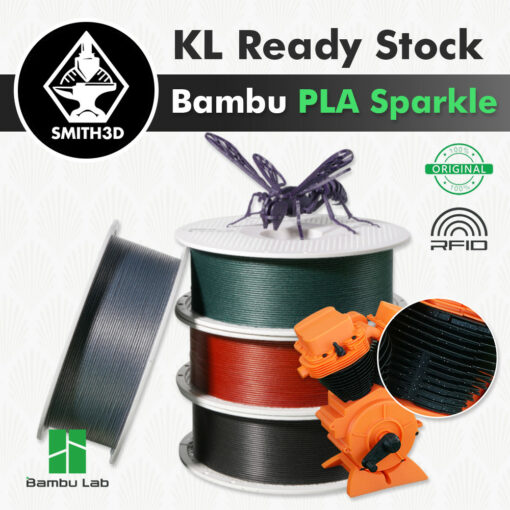 Bambu Lab PLA Sparkle Filament 1kg 1.75mm